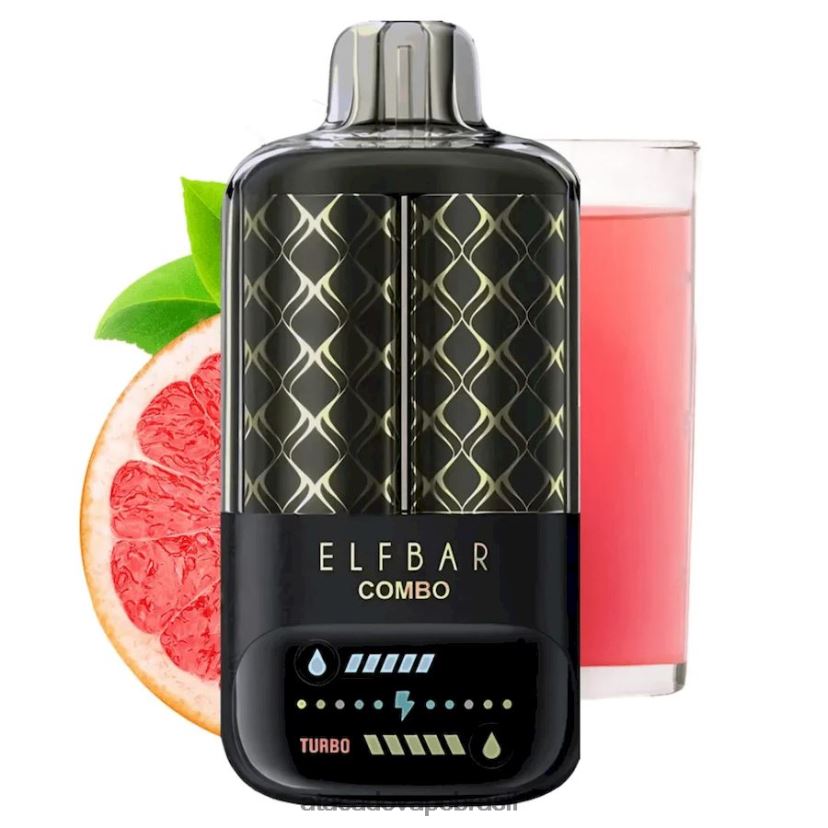 Elf Bar Combo 25.000 - 48Z4Z811 limonada rosa e toranja Vape Brasília Taguatinga