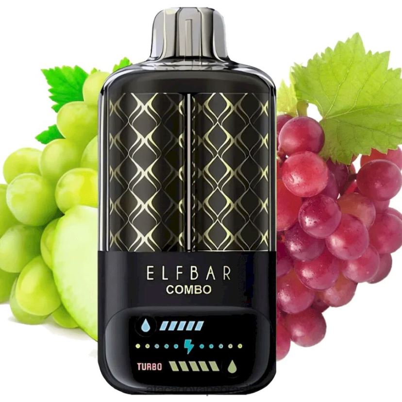 Elf Bar Combo 25.000 - 48Z4Z89 uva verde e uva Grossiste Vape