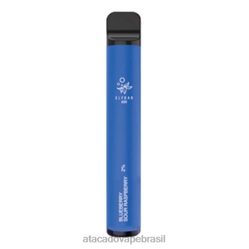 Atacado Vaporizador TF8H0103 | ELFBAR 600 framboesa azeda de mirtilo