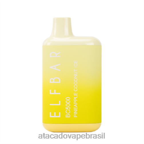 gelo de abacaxi e coco