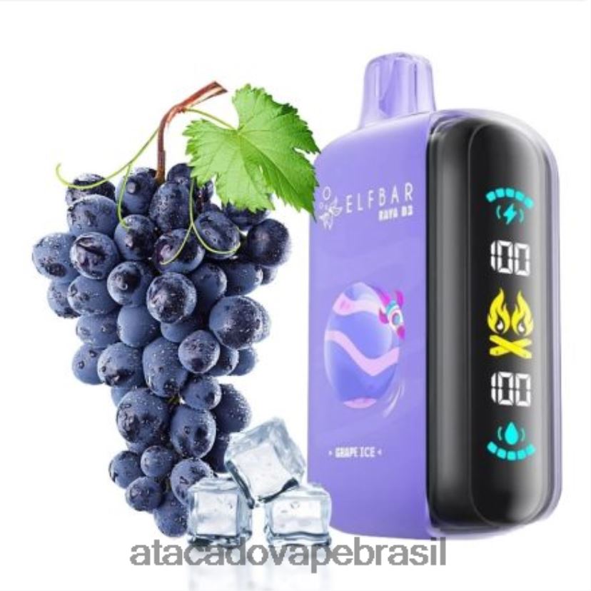 Elf Bar Raya D3 25.000 - 48Z4Z81 descartável Atacado Vape Brasil