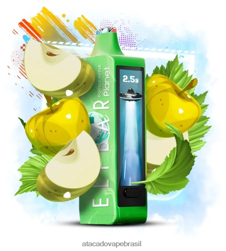 Elf Bar Planet 25.000 - 48Z4Z814 maçã dupla Cigarro Eletronico Vape