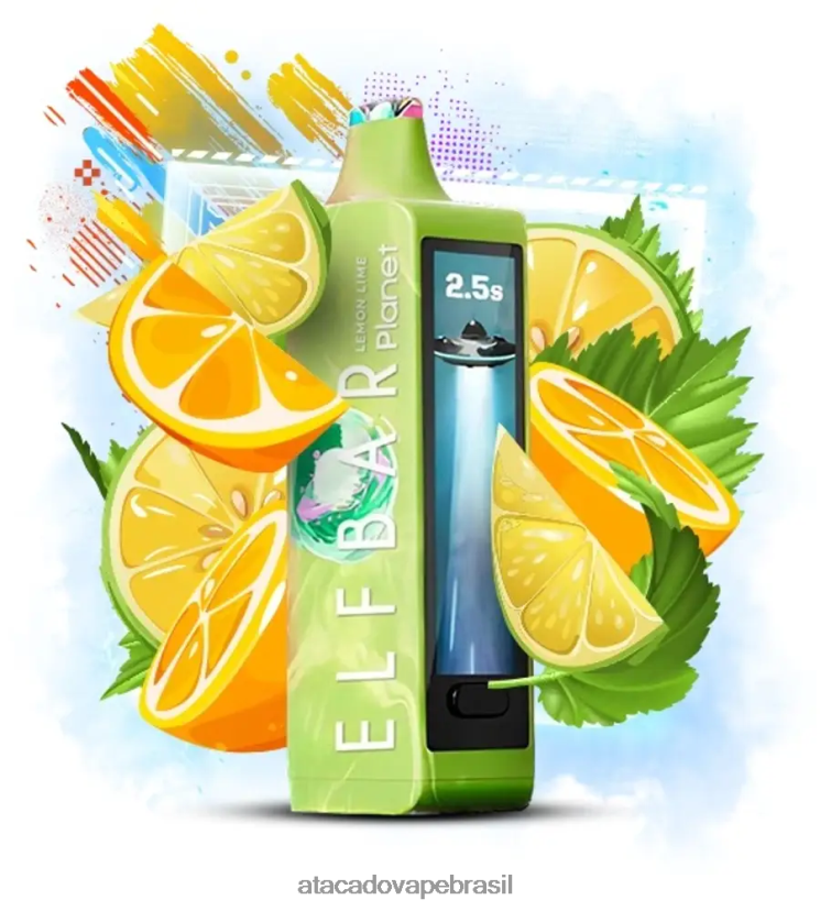 Elf Bar Planet 25.000 - 48Z4Z816 limão Grossiste Vape