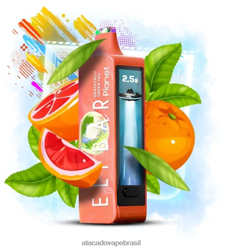 Elf Bar Planet 25.000 - 48Z4Z817 chá verde de toranja Atacado Vaporizador