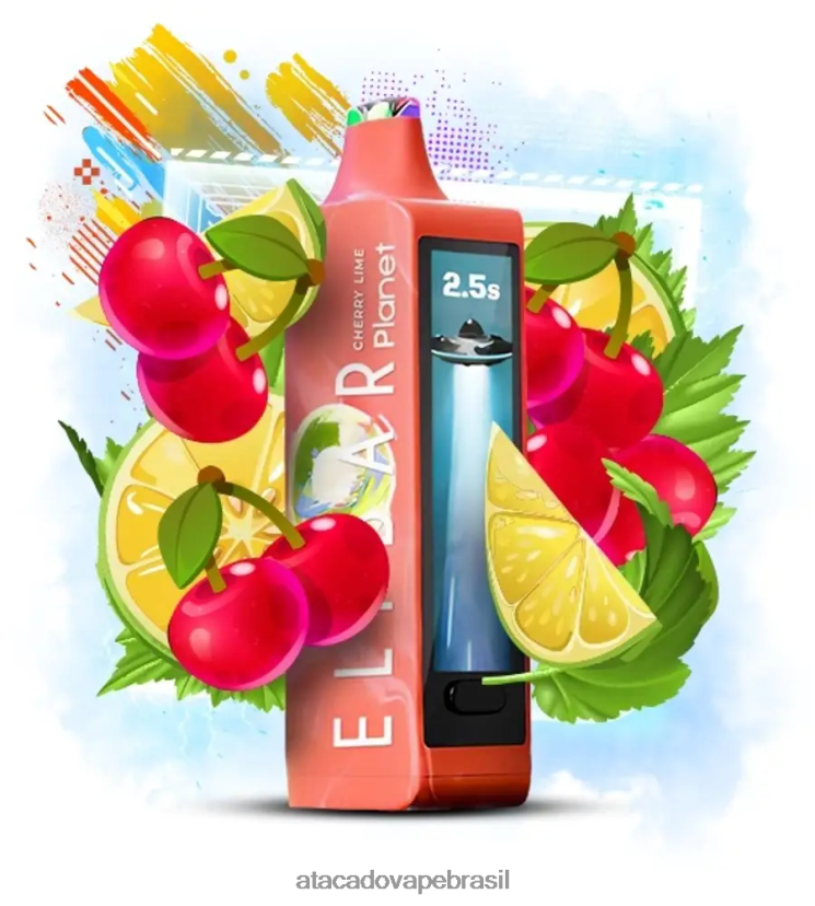 Elf Bar Planet 25.000 - 48Z4Z823 limão cereja Grossiste Vape