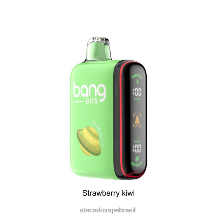 Bang Box Display de energia inteligente de 9000-18000 baforadas F4P4J27 - Grossiste Vape kiwi morango