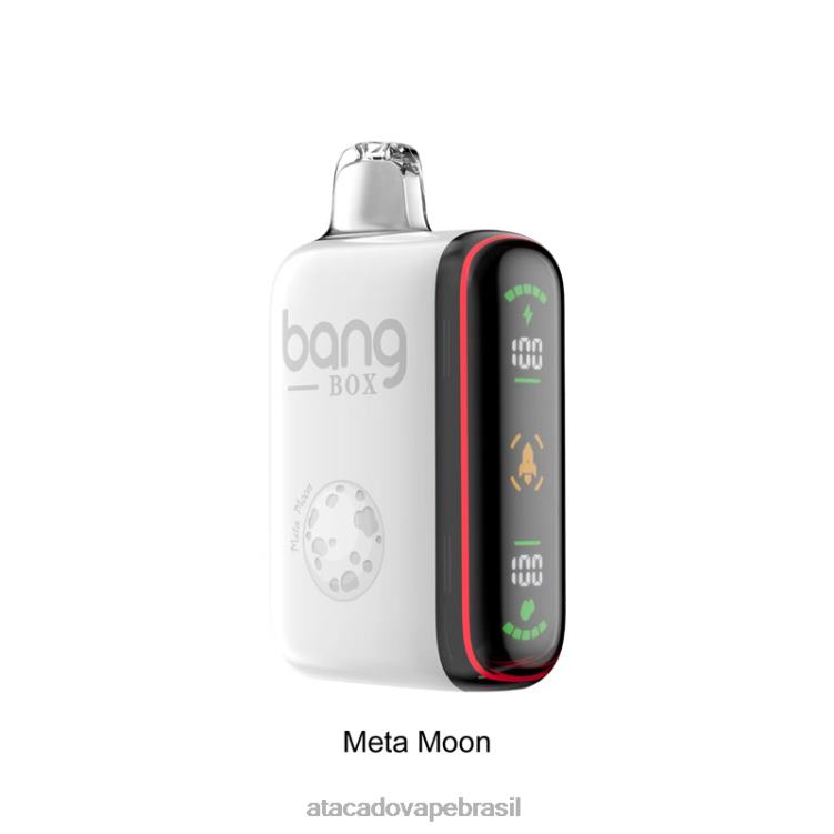 Bang Box Display de energia inteligente de 9000-18000 baforadas F4P4J33 - Atacado Vaporizador meta lua