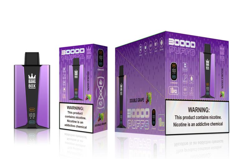 Bang Box Tela inteligente de 30.000 baforadas F4P4J85 - Grossiste Vape uva dupla