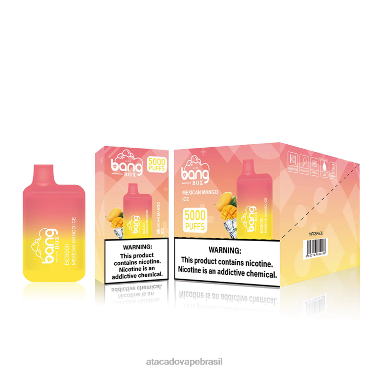 Bang Box bc5000 F4P4J87 - Vape Atacado Mercado Livre descartável