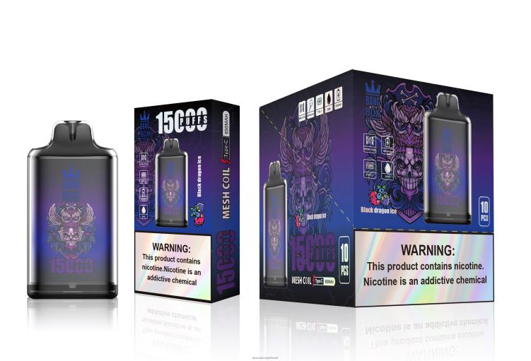 Bang Box s1-15000 baforadas F4P4J110 - Grossiste Vape gelo do dragão negro