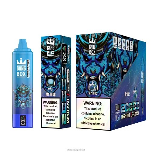 Cigarro Eletronico Mercado Livre TF8H0129 | Bang Box senhor azul 20.000