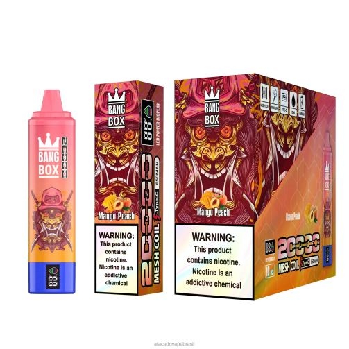 Cigarro Eletronico Vape TF8H0128 | Bang Box manga pêssego 20.000