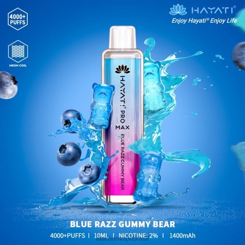 ursinho de goma razz azul