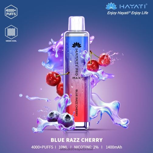cereja razz azul