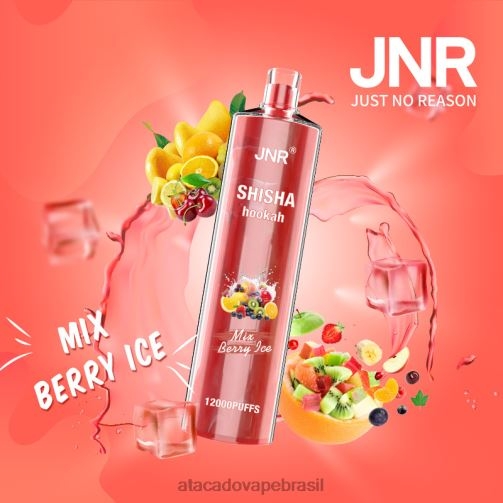 mistura de gelo de frutas vermelhas