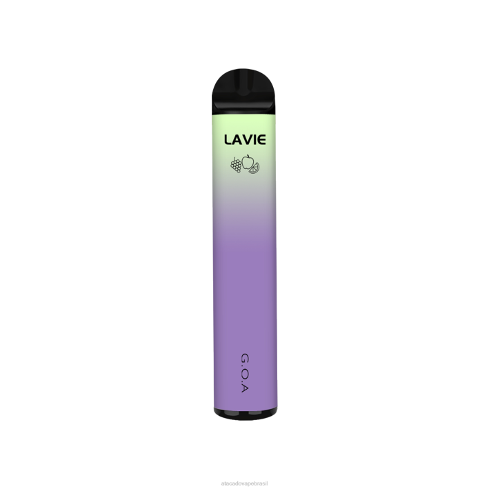 LAVIE BAR 1600 baforadas D66Z306 | Vape Cigarro Eletrônico Barato uva laranja maçã