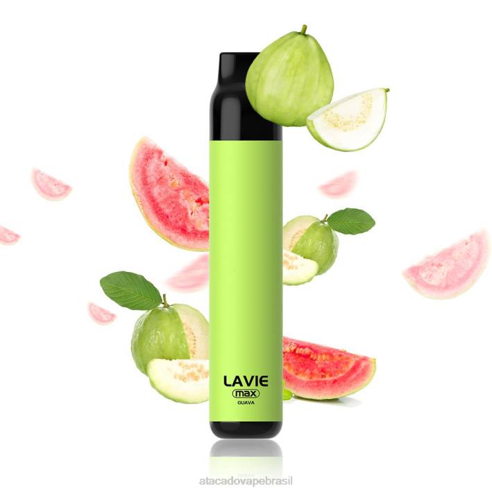 LAVIE BAR 5.000 baforadas - máx. D66Z284 | Vape Brasília Taguatinga goiaba