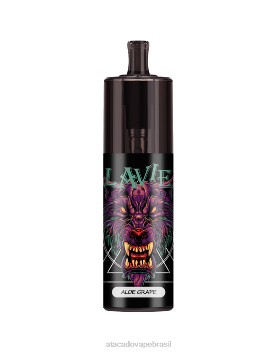 LAVIE COLOUR BAR Controle de fluxo de ar de 10.000 baforadas D66Z330 | Atacado Vape Brasil uva aloe