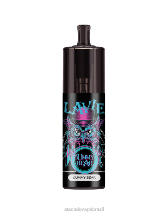 LAVIE COLOUR BAR Controle de fluxo de ar de 10.000 baforadas D66Z337 | Atacado Vape Brasil ursinho de goma