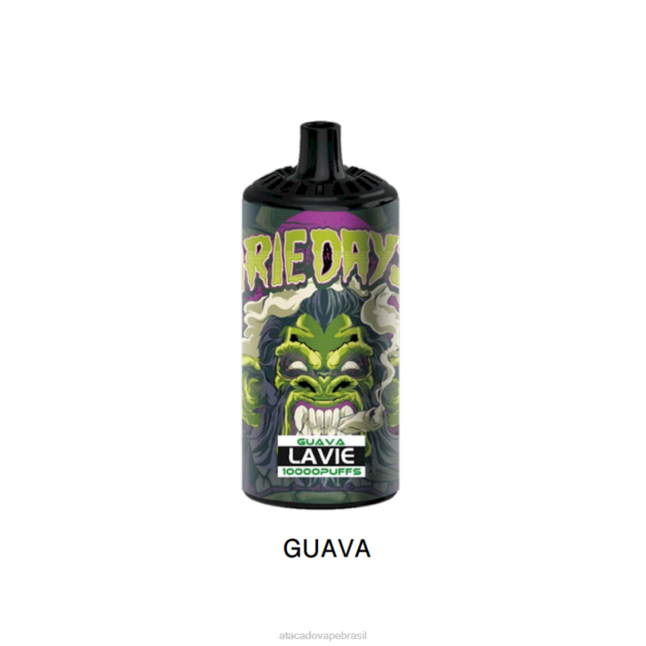 LAVIE BEAST 10.000 baforadas D66Z368 | Vape Brasília Taguatinga goiaba