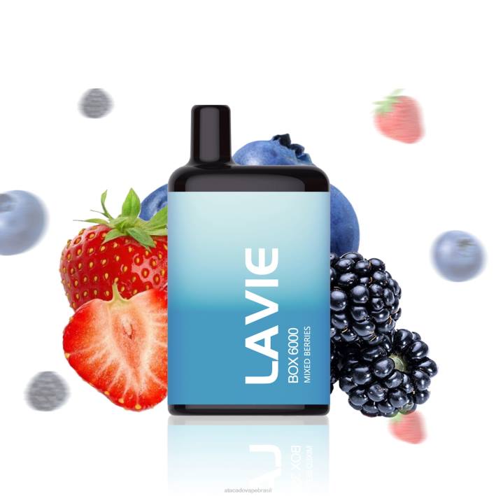 LAVIE BOX 6.000 baforadas D66Z203 | Cigarro Eletronico Vape frutas misturadas