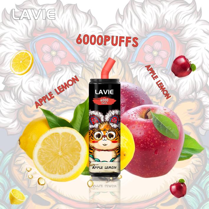 LAVIE Coke BAR 6.000 baforadas D66Z275 | Grossiste Vape maçã limão