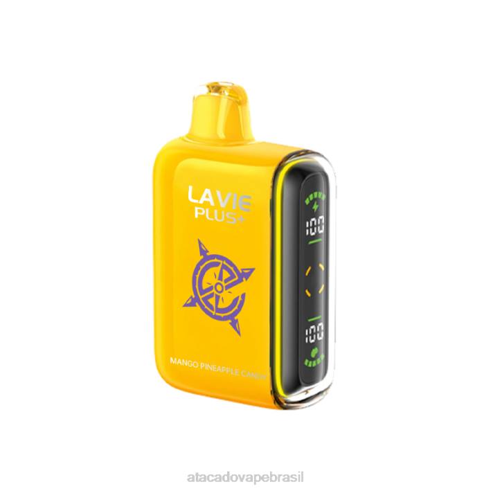 LAVIE PLUS 15.000 baforadas D66Z102 | Vape Brasília Taguatinga doce de manga e abacaxi