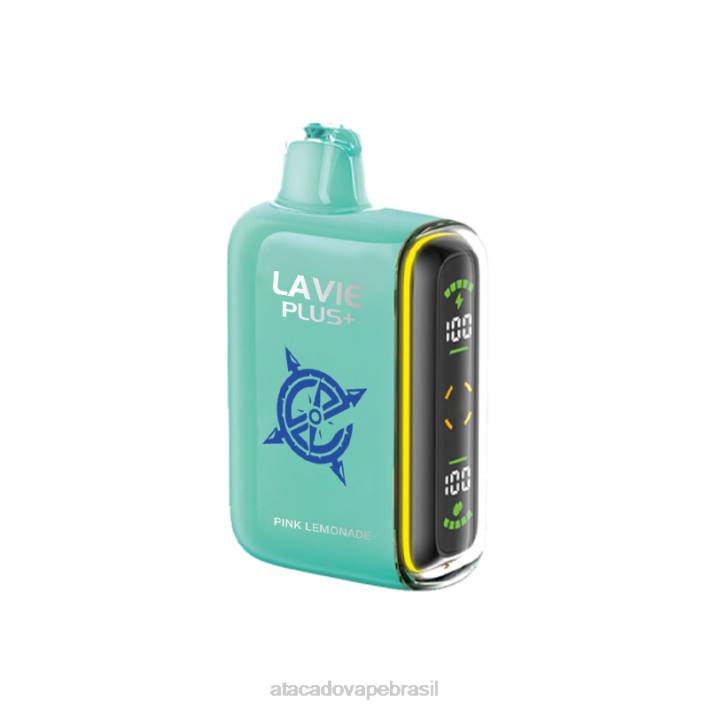 LAVIE PLUS 15.000 baforadas D66Z93 | Grossiste Vape limonada rosa