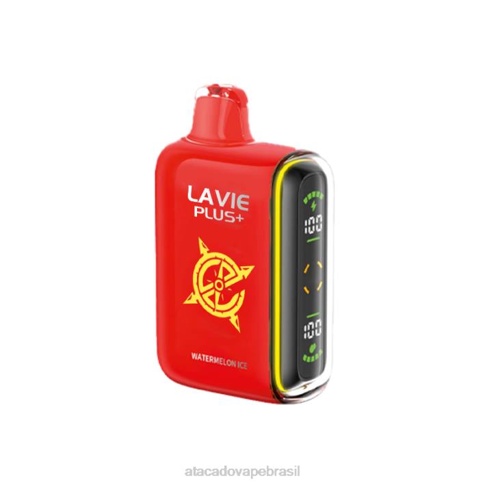 LAVIE PLUS 15.000 baforadas D66Z94 | Atacado Vaporizador gelo de melancia