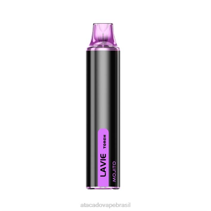 LAVIE Torch 6.000 baforadas D66Z133 | Cigarro Eletronico Vape mojito
