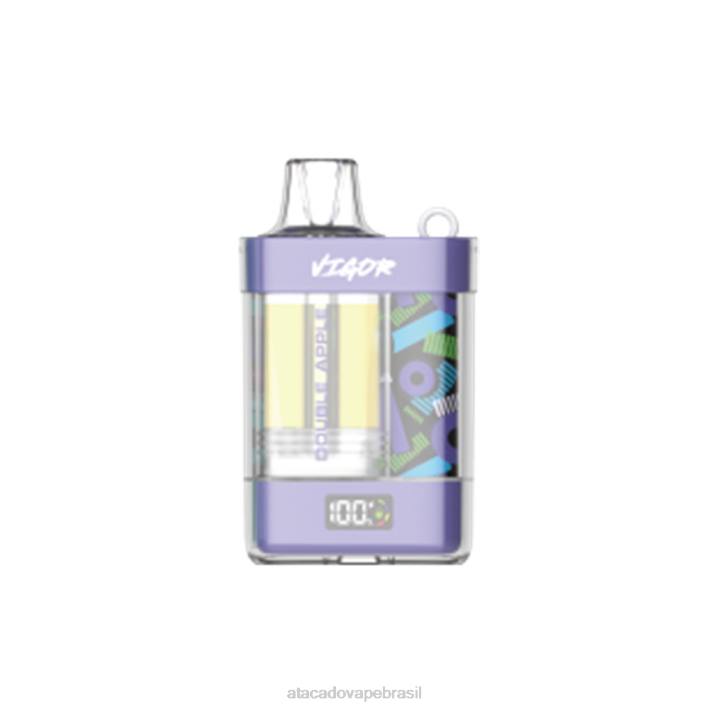 LAVIE VIGOR 15.000 baforadas D66Z5 | Vape Cigarro Eletrônico Barato maçã dupla