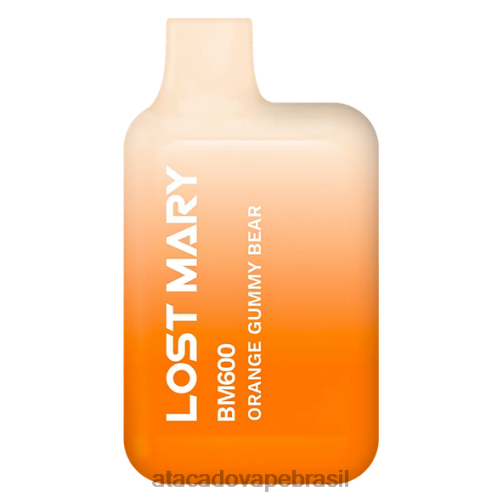ursinho de goma laranja