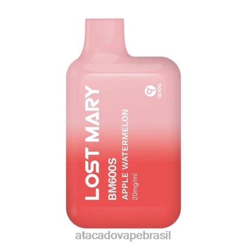 Vape Cigarro Eletrônico Barato TF8H0416 | LOST MARY BM600S melancia de maçã