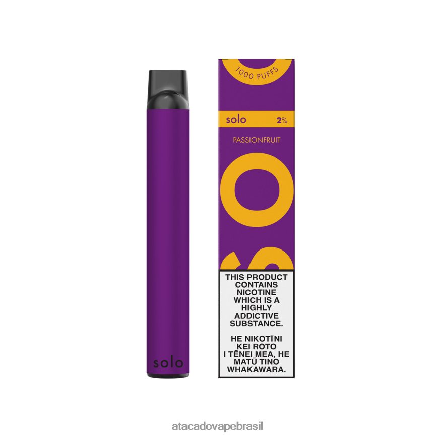 Cigarro Eletronico Vape 04B2ZF14 - Solo vaporizador descartável maracujá
