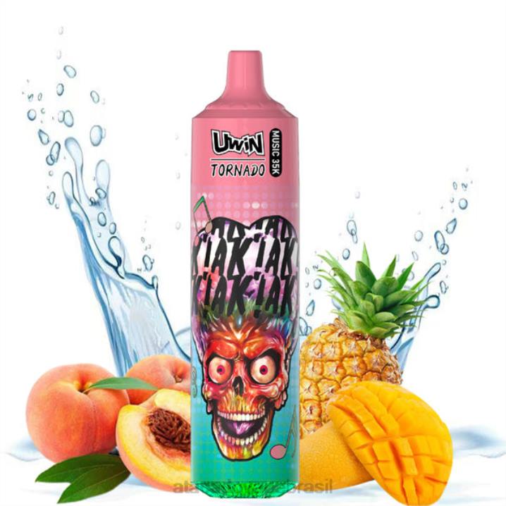 pêssego manga abacaxi