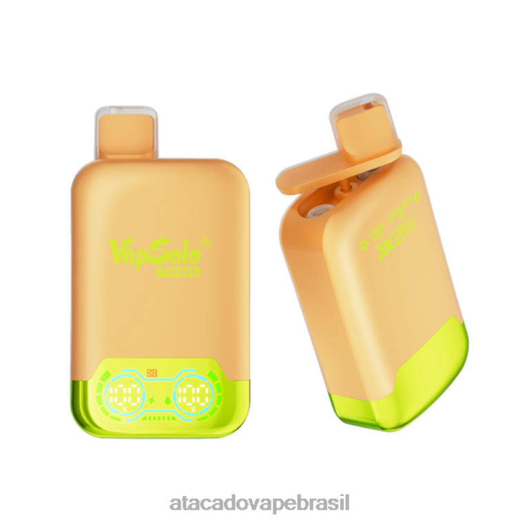 Atacado Vaporizador 6J4B0123 Vapsolo TWINS vaporizador descartável limão, limão e gelo de melancia