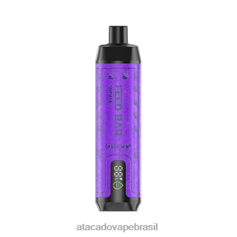 Vape Atacado Mercado Livre 6J4B0100 Vapsolo SHISHA vaporizador descartável hortelã de uva