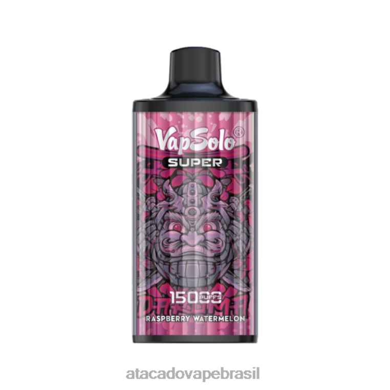 Atacado Vape Brasil 6J4B0113 Vapsolo SUPER vaporizador descartável melancia de framboesa