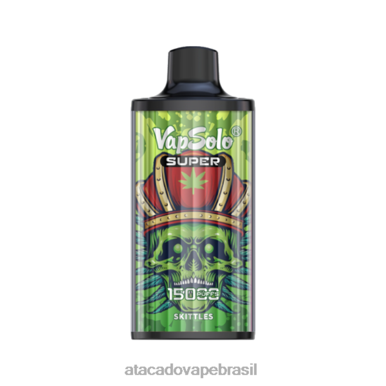 Atacado Vaporizador 6J4B0115 Vapsolo SUPER vaporizador descartável skittles