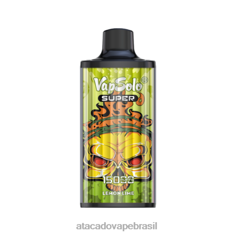 Cigarro Eletronico Vape 6J4B0112 Vapsolo SUPER vaporizador descartável limão