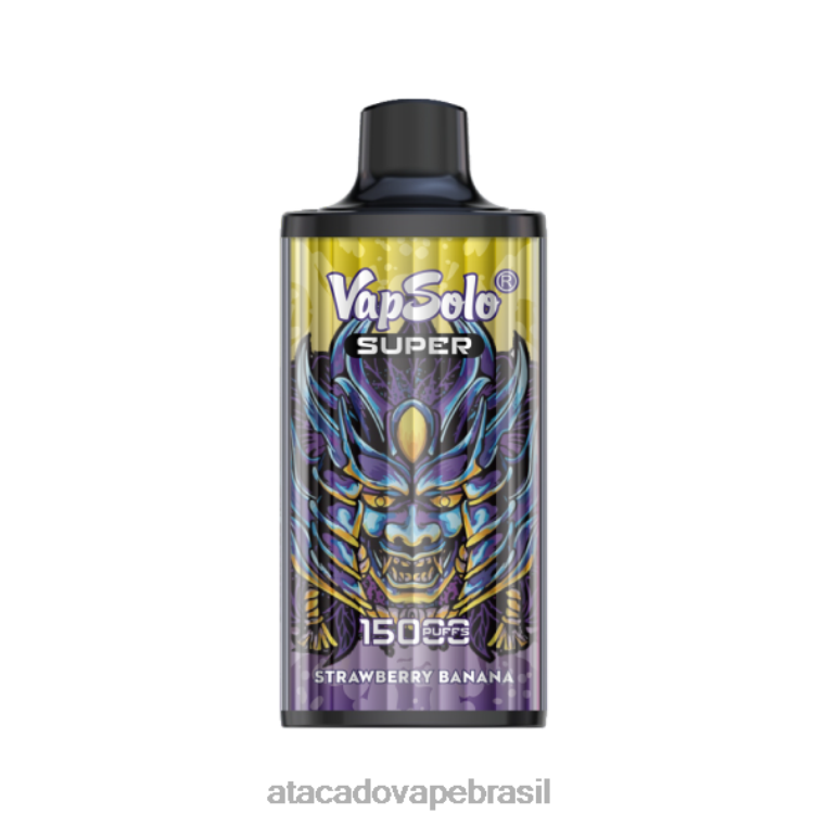 Vape Atacado Mercado Livre 6J4B0116 Vapsolo SUPER vaporizador descartável banana morango