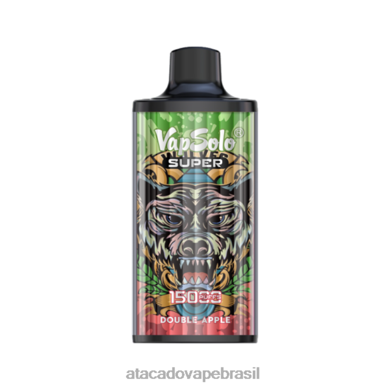 Vape Cigarro Eletronico Comprar 6J4B0111 Vapsolo SUPER vaporizador descartável maçã dupla