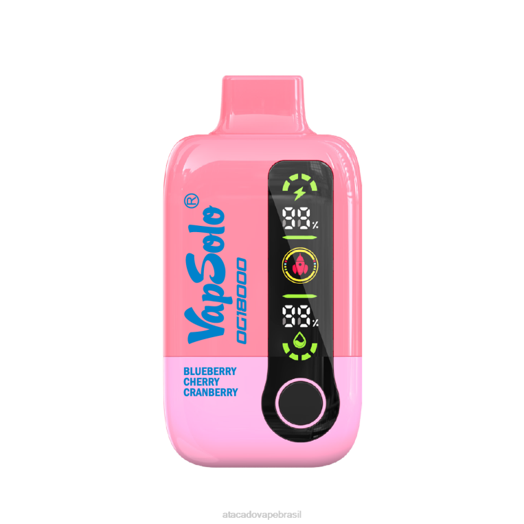 VapSolo dg18000 | Atacado Vape Brasil 626801 mirtilo cereja cranberry
