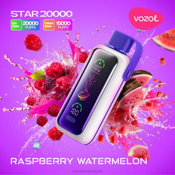 VOZOL STAR 20.000 FPB019 melancia de framboesa Atacado Vaporizador