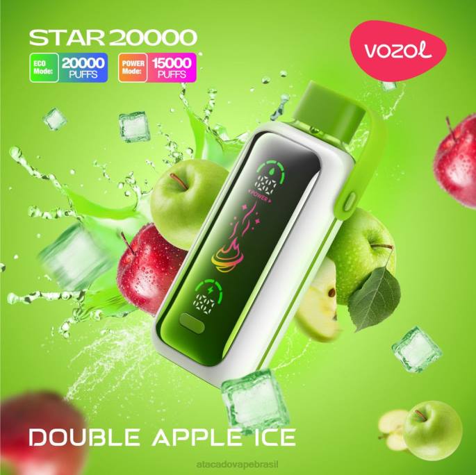 VOZOL STAR 20.000 FPB07 gelo de maçã duplo Vape Cigarro Eletronico Comprar